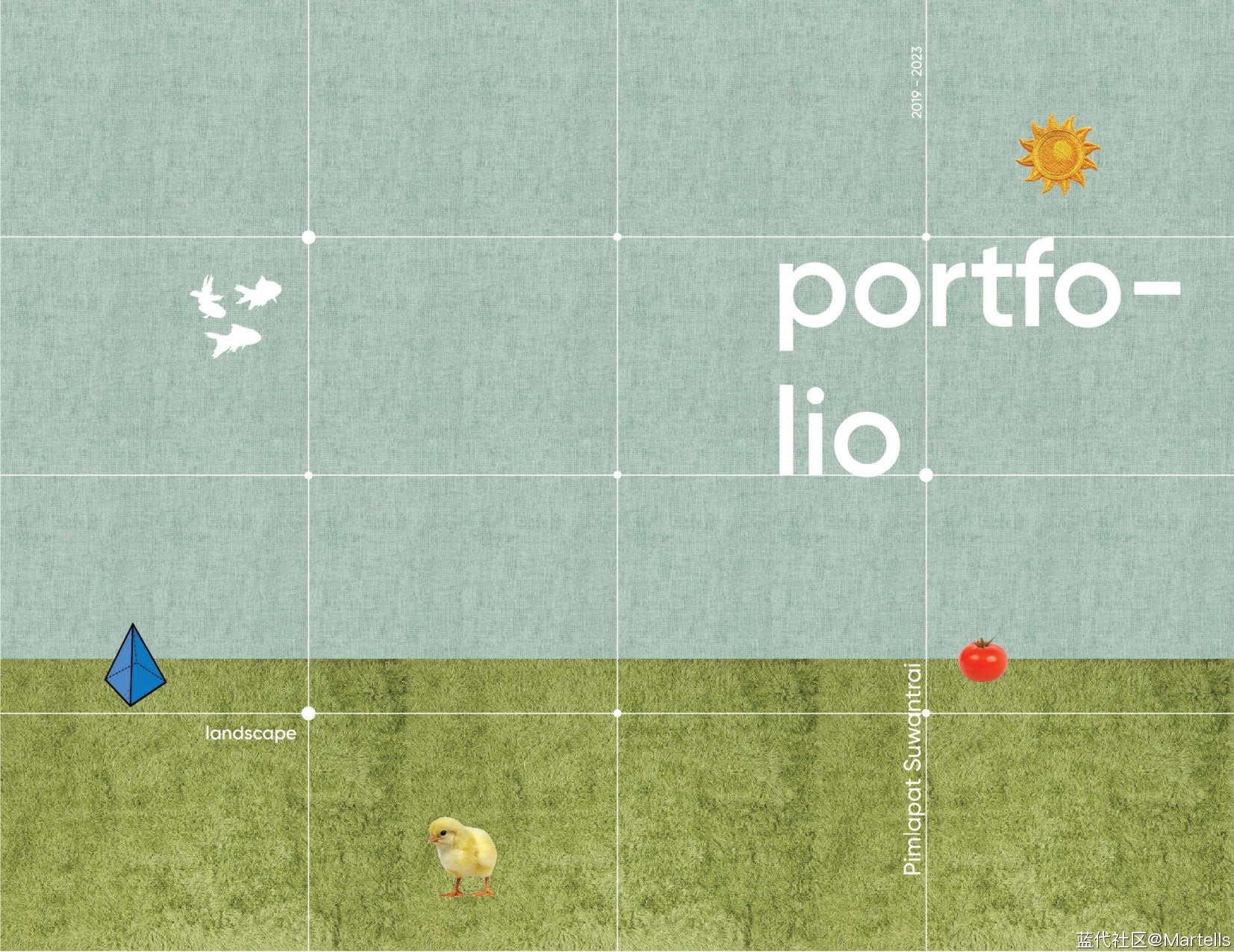 景观设计个人作品集-PIMLAPAT SUWANTRAI