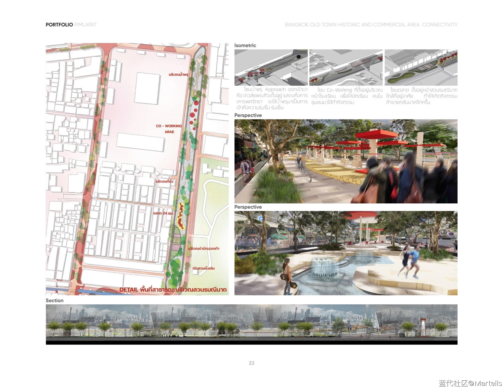 景观设计个人作品集-PIMLAPAT SUWANTRAI