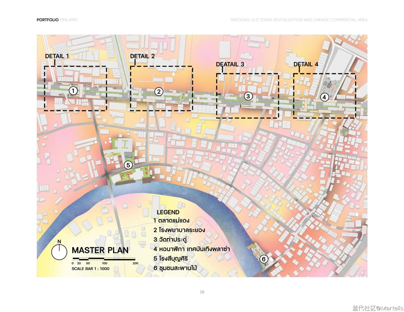 景观设计个人作品集-PIMLAPAT SUWANTRAI